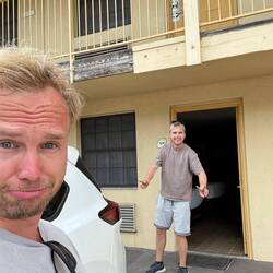 Blick aus dem anderen Hotel