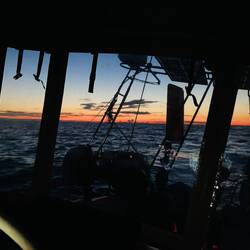 Hier im Norden gibt es das: Abendrot = Morgenrot