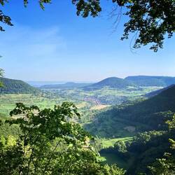 Aussicht über der "Weissen Wand"