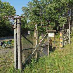 Teile der alten Grenzanlage