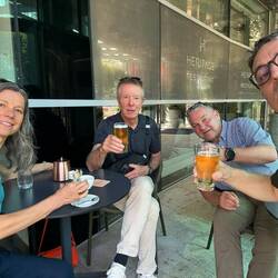 Apero nach der Anreise