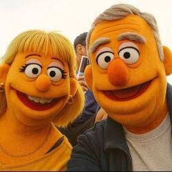 Wir haben uns extra rausgeputzt