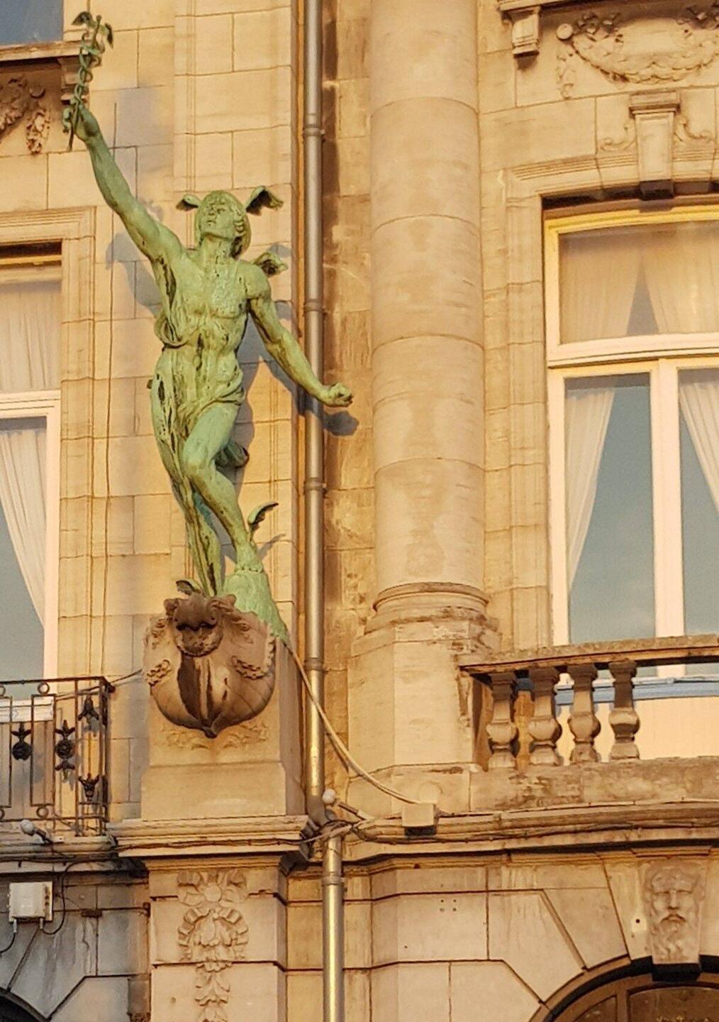 Der da grüßt denKollegen auf dem Riedelsgut!