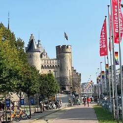 Die Burg Het Steen wurde von 1200 bis 1225 errichtet.