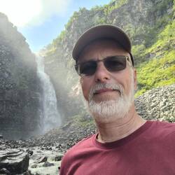 Njupeskär Wasserfall