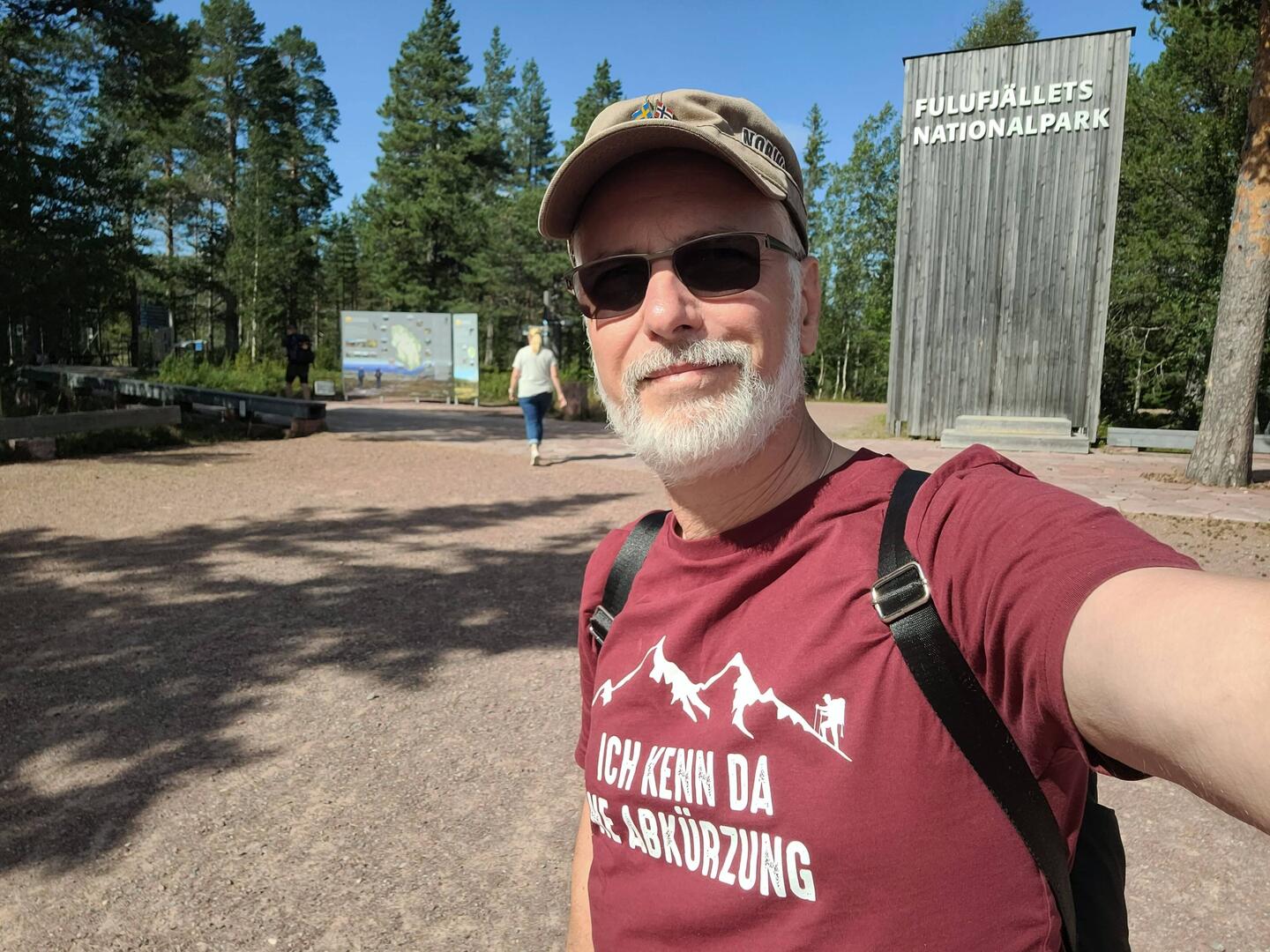 Fulufjället Nationalpark, Eingang