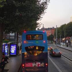 Fahrt im Doppeldecker