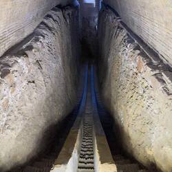 Hier befand sich der riesige Sextant von Ulugh Beg