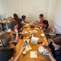 Ceramic painting workshop