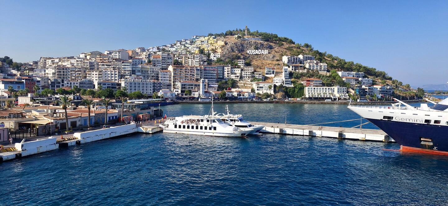 Waking up in Kusadasi