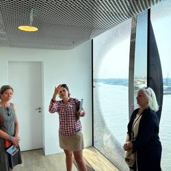 Silke führte uns durch ihre sympathische Art zügig durchs Haus