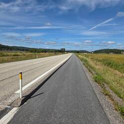 Hier rollte es sich noch ganz gut