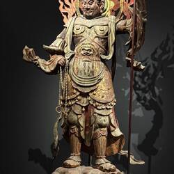 The Guardian god Komokuten, One of the Four Heavenly Kings