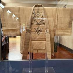 Samurai's Firefighting Garment with Family Crests