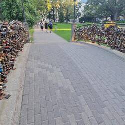 Die gibt's überall: hier besonders solide💪🏻