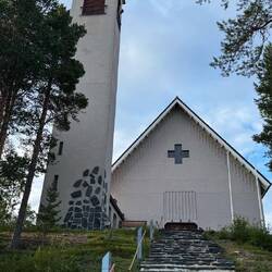 Kirche in Enontekiö.