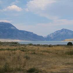 Buffalo Bill Reservoir am Rande des Yellowstone NP