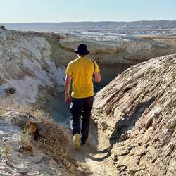 Trincee naturali scavate dall'acqua