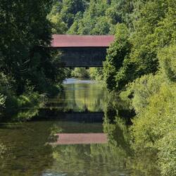Brücke über die „junge“ Donau