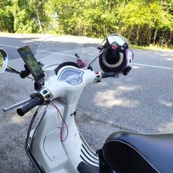 Pause Punkt halb unten vom Col du Télégraphe