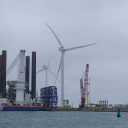 Thyborøn im Heckwasser