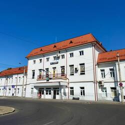der Bahnhof in Sfântu Gheorghe