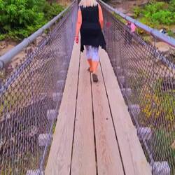 Hier konnte man wieder mal richtig schaukeln