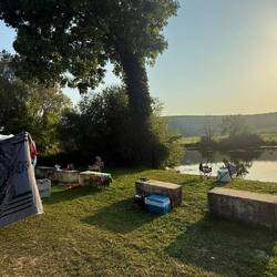 Le coucher de soleil approche, je m'installe pour admirer !