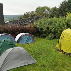 Wir letzter Blick aufs Festival-Camping
