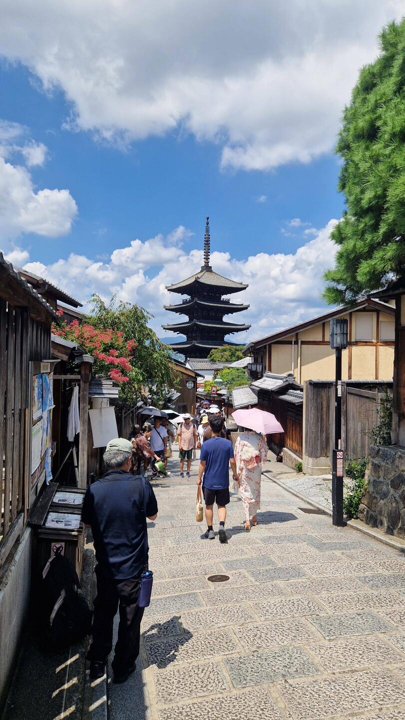 Bock auf den Hōkan-ji Temple (Yasaka Pagoda)