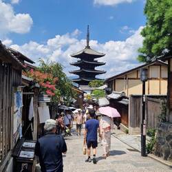 Bock auf den Hōkan-ji Temple (Yasaka Pagoda)