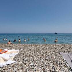 The beach was awesome!