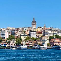 Blick auf den Galataturm