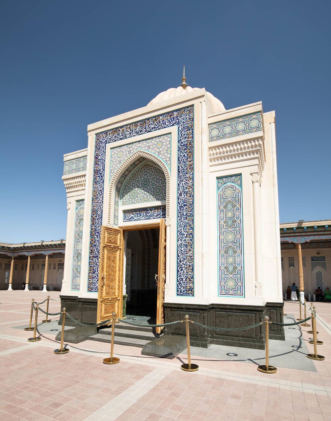 Das Mausoleum von Islam Karimov, Usbekistans erstem Präsidenten