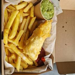Fab chippy tea