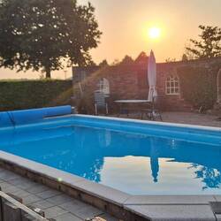 " unser" Schwimmbad 🥵😉