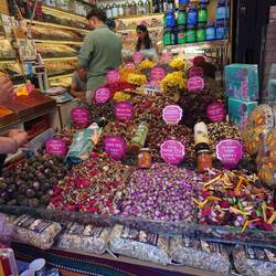 Tea shop in spice market