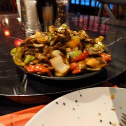 Beef and mushrooms to feed an army