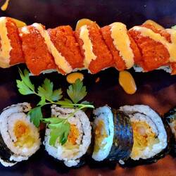 Crazy California Roll & Shrimp Tempura Roll