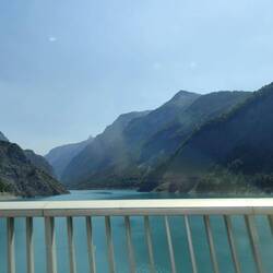 vorbei am Lac du Chambon