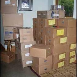 12 litres a day if you are on Peritoneal Dialysis. About 2 weeks supply