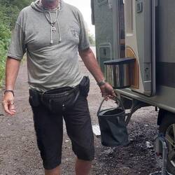 Freude, dass sich das System zum Wassertanken bewährt💯👍😃