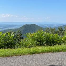 Another view from the Parkway with the Allegheny Mts on the horizon