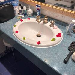 Déco après le passage des dames du ménage ❤️