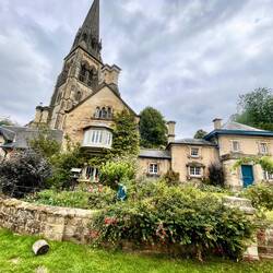 Beautiful village of Edensor