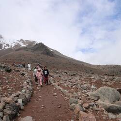 Teilweise kommt die Sonne raus, meistens aber nur kurz.