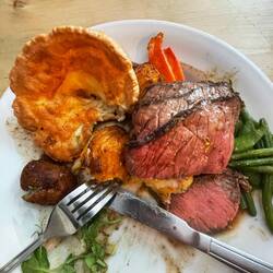 Superb Sunday lunch at The Old Hall Hotel in Hope