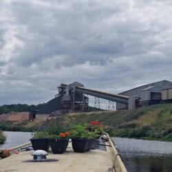 Rock salt mine on the way to Winsford