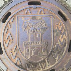 Das Wappentier ist ein Drache