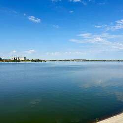 Impressionen von meiner Joggingrunde - der See „Lacul Morii“